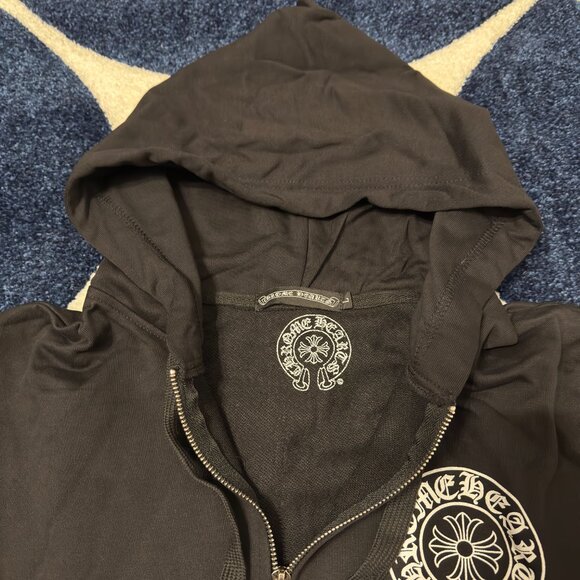 Chrome Hearts Multi Color Horseshoe Black Hoodie Men’s Size Medium or  Large - Picture 2 of 3